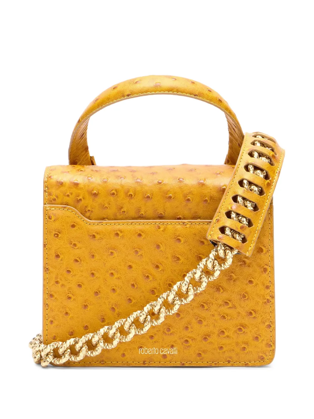 Roberto Cavalli Roar shopper met tijgerapplicatie Geel