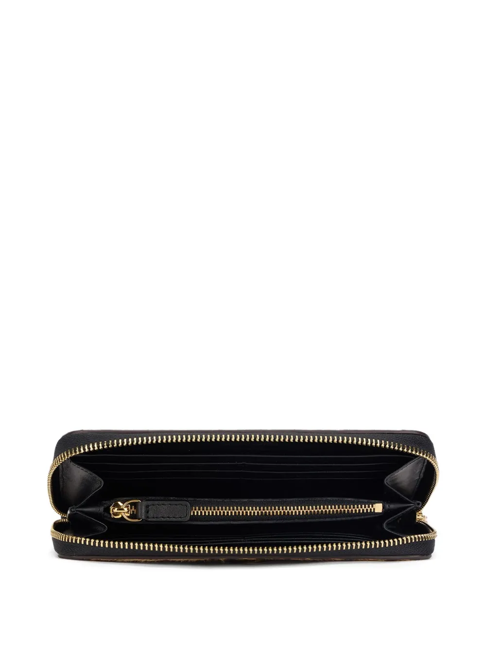 Roberto Cavalli Jaguar Skin Print Zip-around Wallet In Animal Print