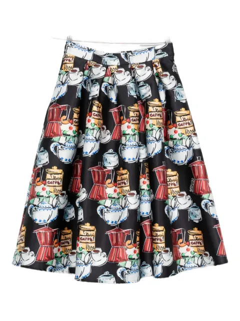 alessandro enriquez printed skirt