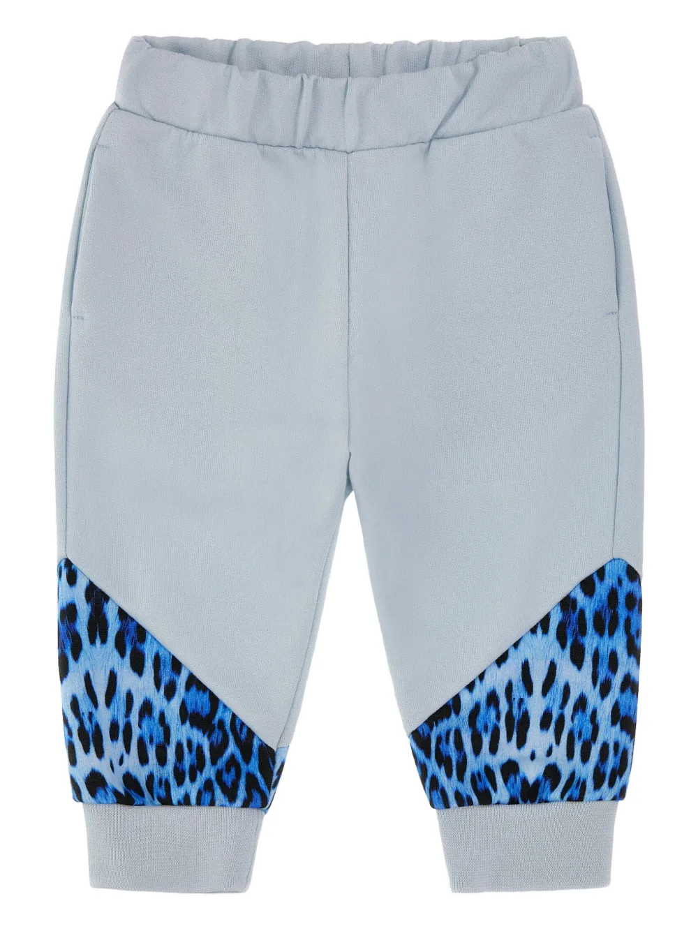 Roberto Cavalli Junior pantalon de jogging imprimé - Bleu Roberto Cavalli Junior pantalon de jogging imprimé - Bleu