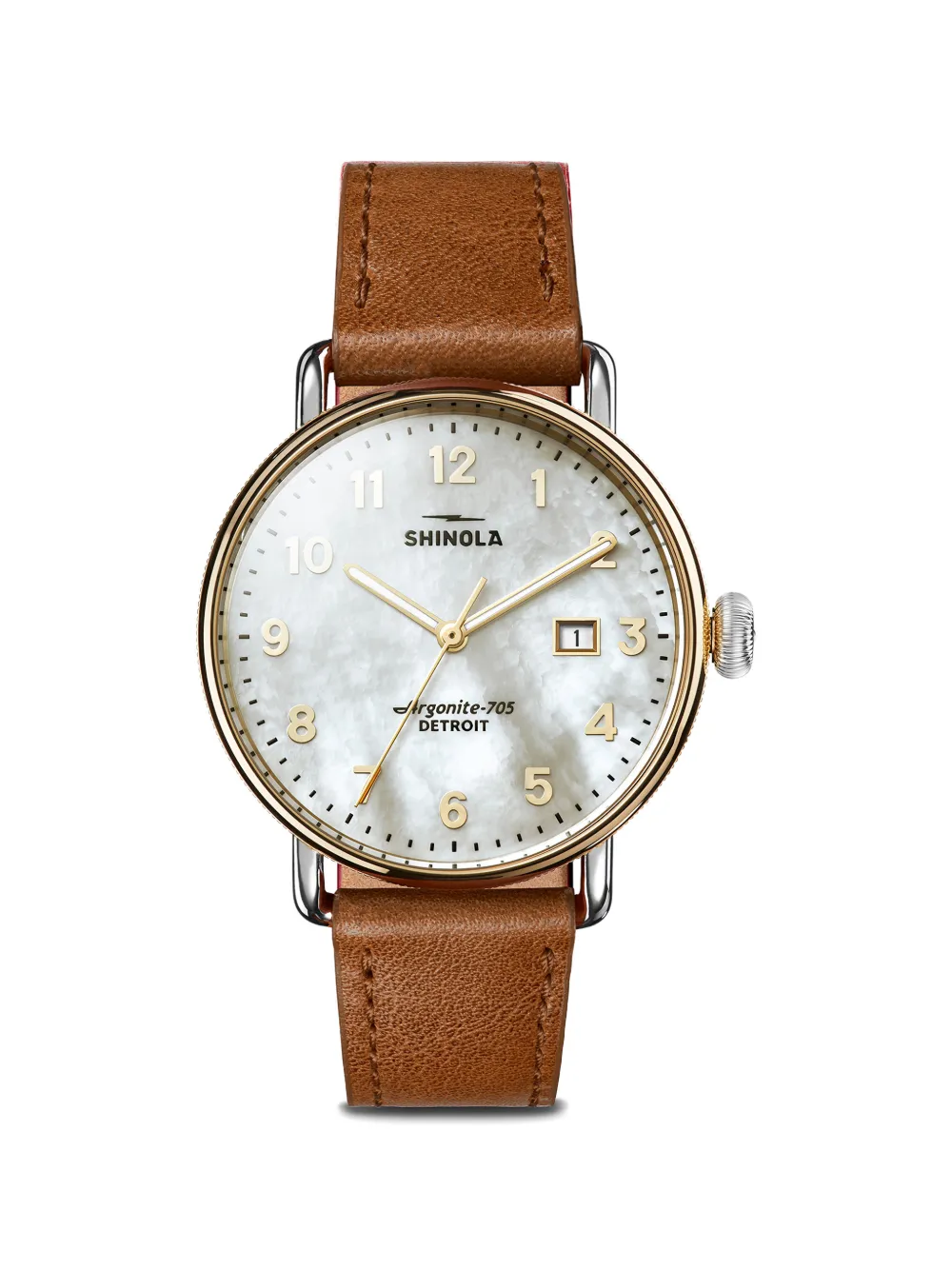Shinola Canfield 38mm watch - Bianco
