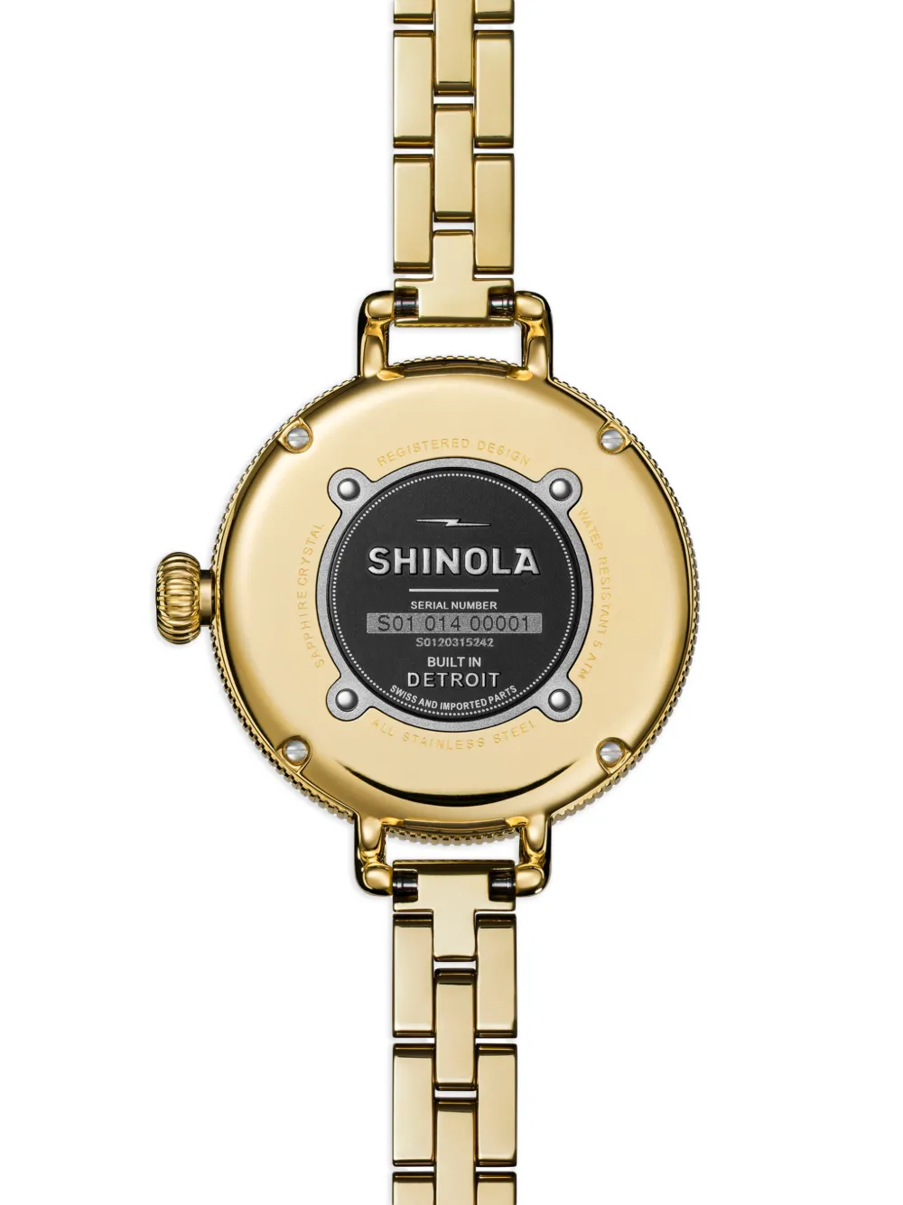  Shinola Birdy 34mm Watch - Blue 