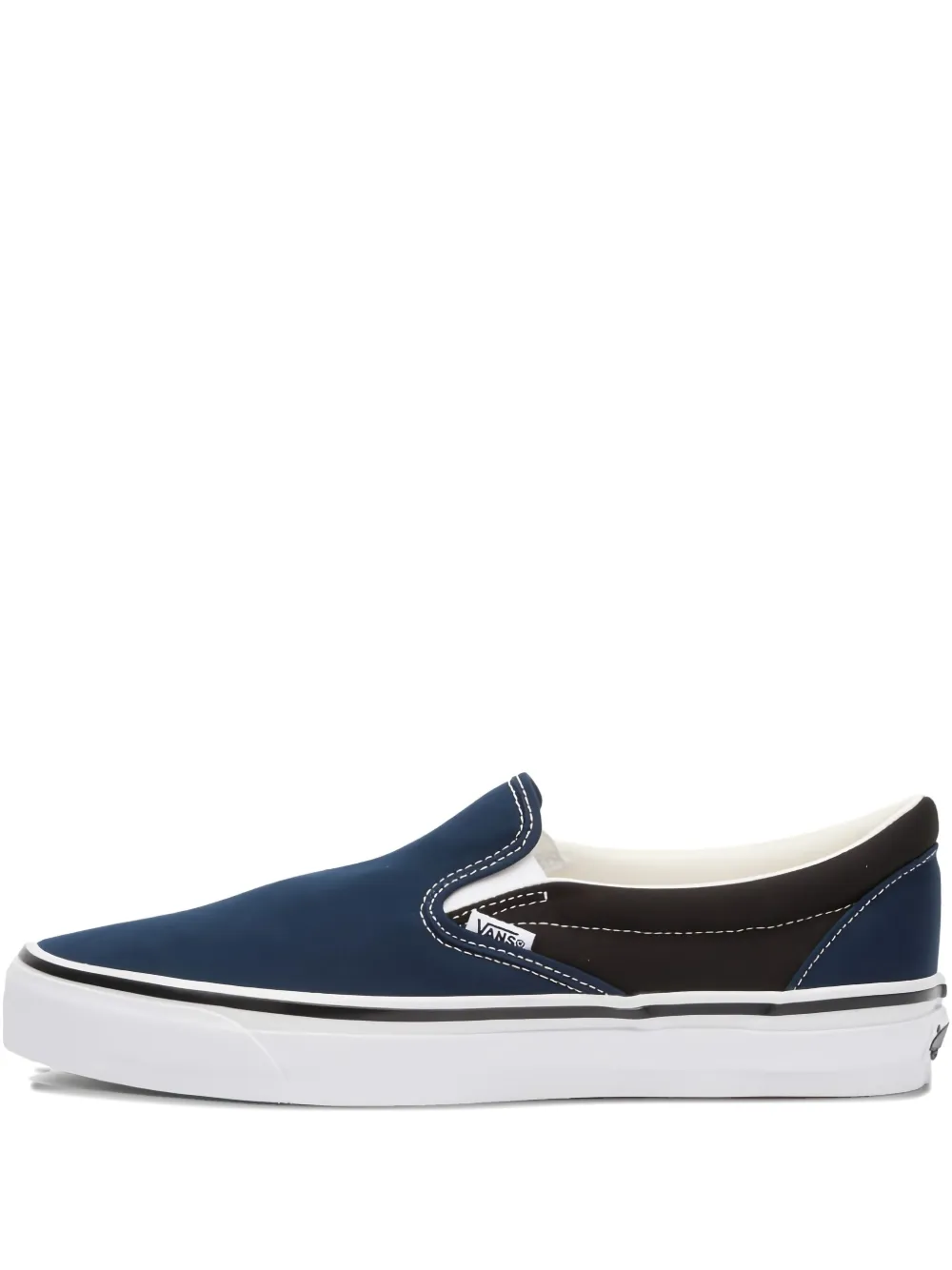 Vans x Engineered Garments OTW Classic Slip-On 98 contrast panel sneakers Blauw