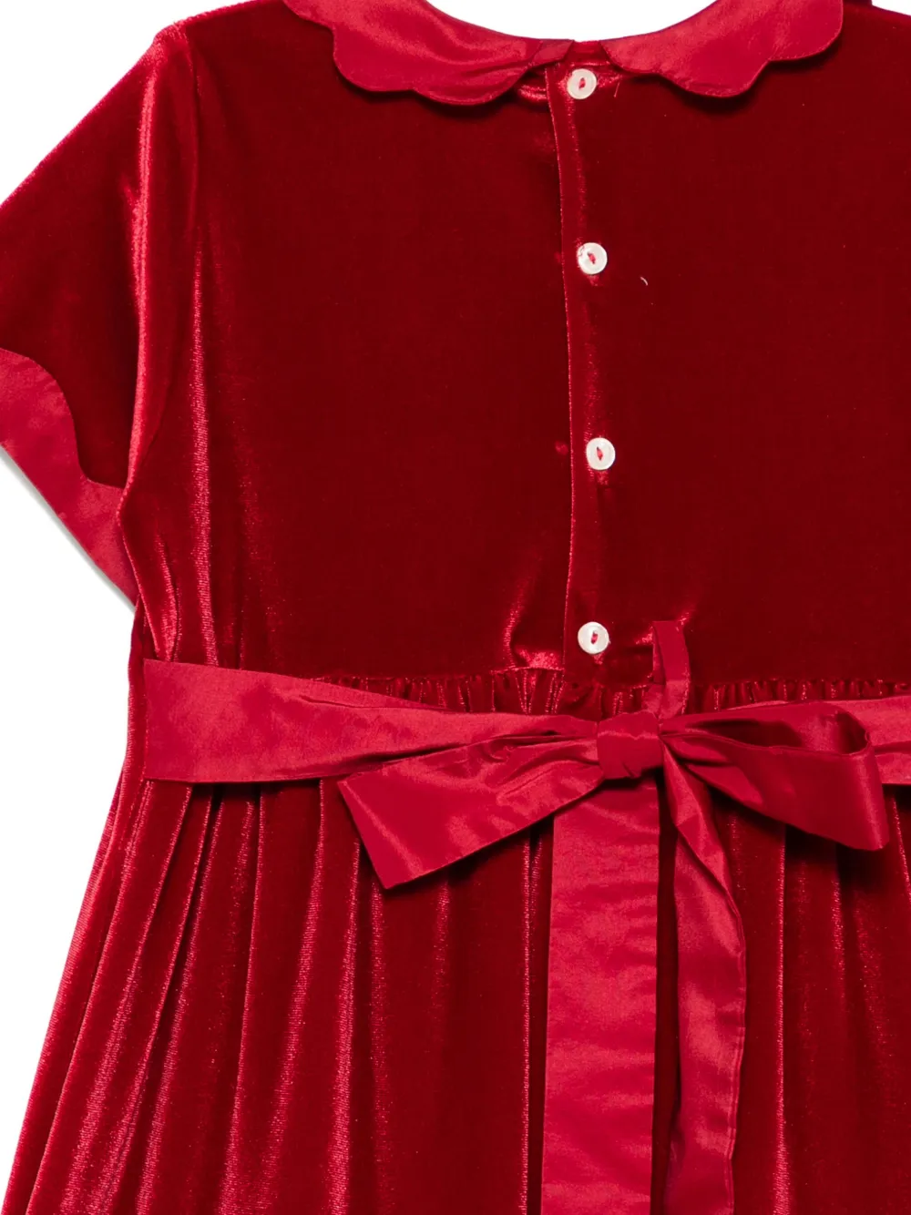 Siola Fluwelen jurk Rood