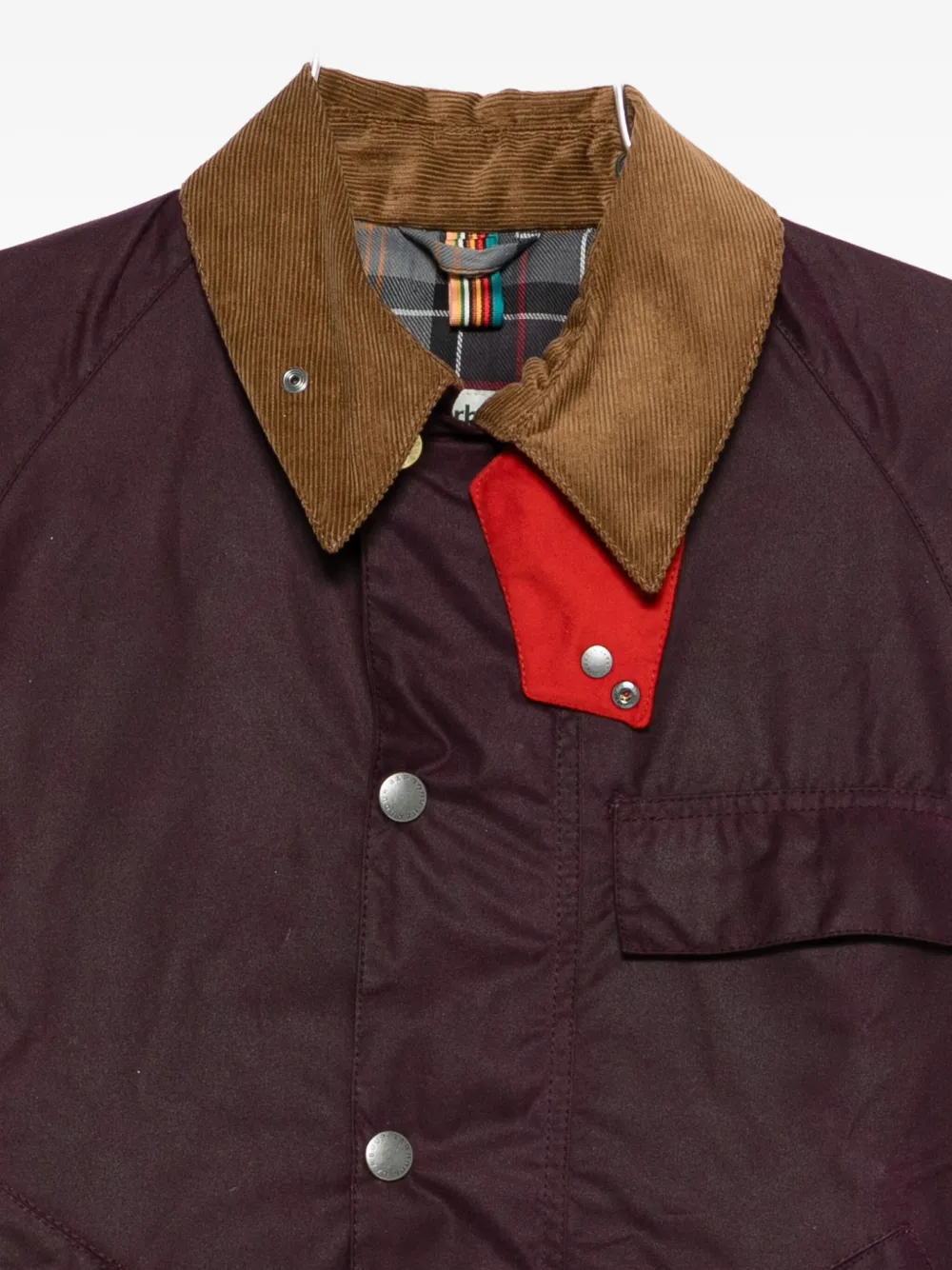 Barbour 252mmwx2516pu71 Jacket In Burgundy