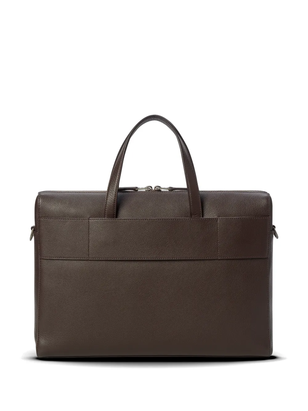  Shinola Canfield Leather Briefcase - Brown 