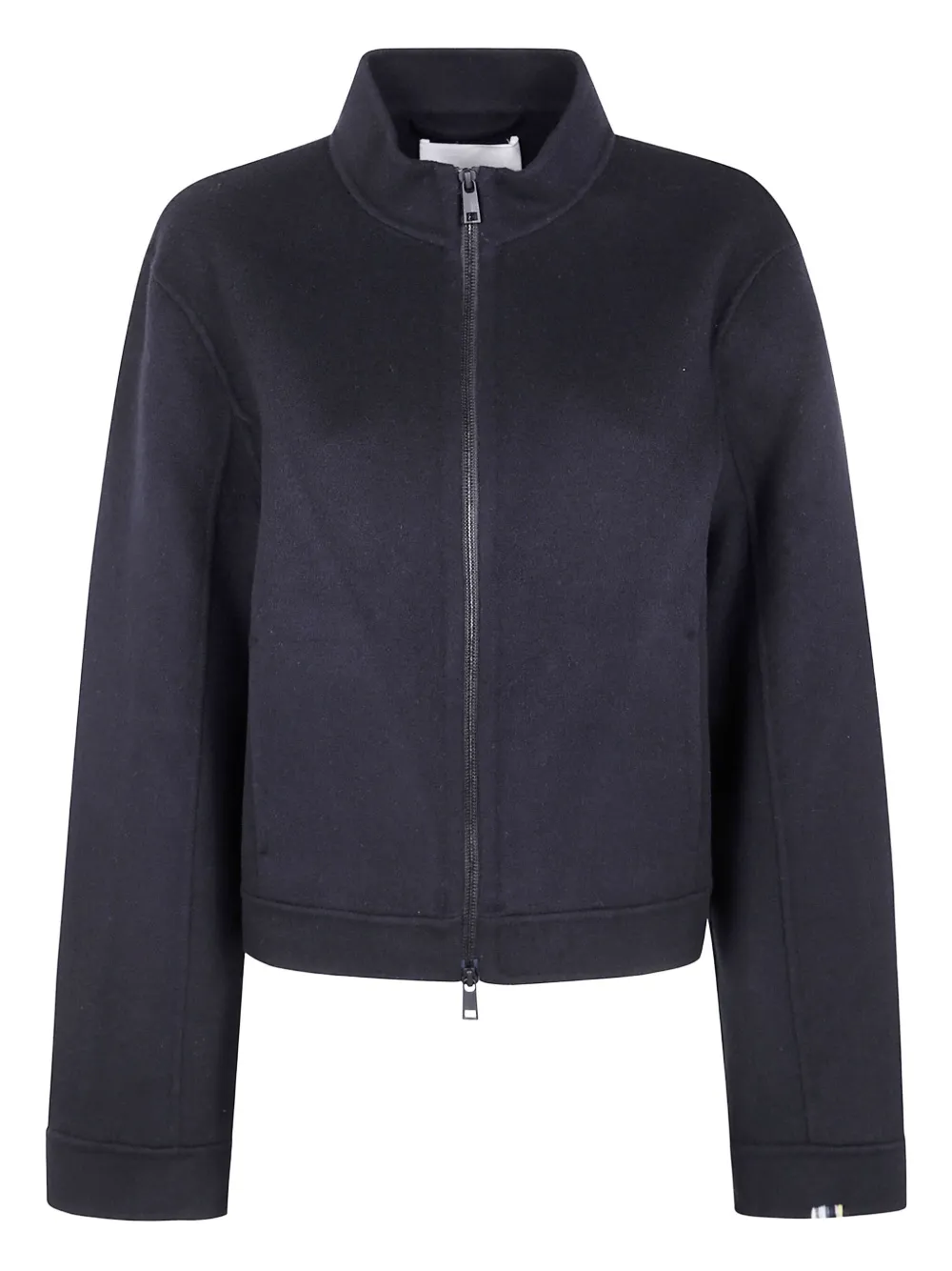 Extreme Cashmere Motor Zip-up Jacket In Gray