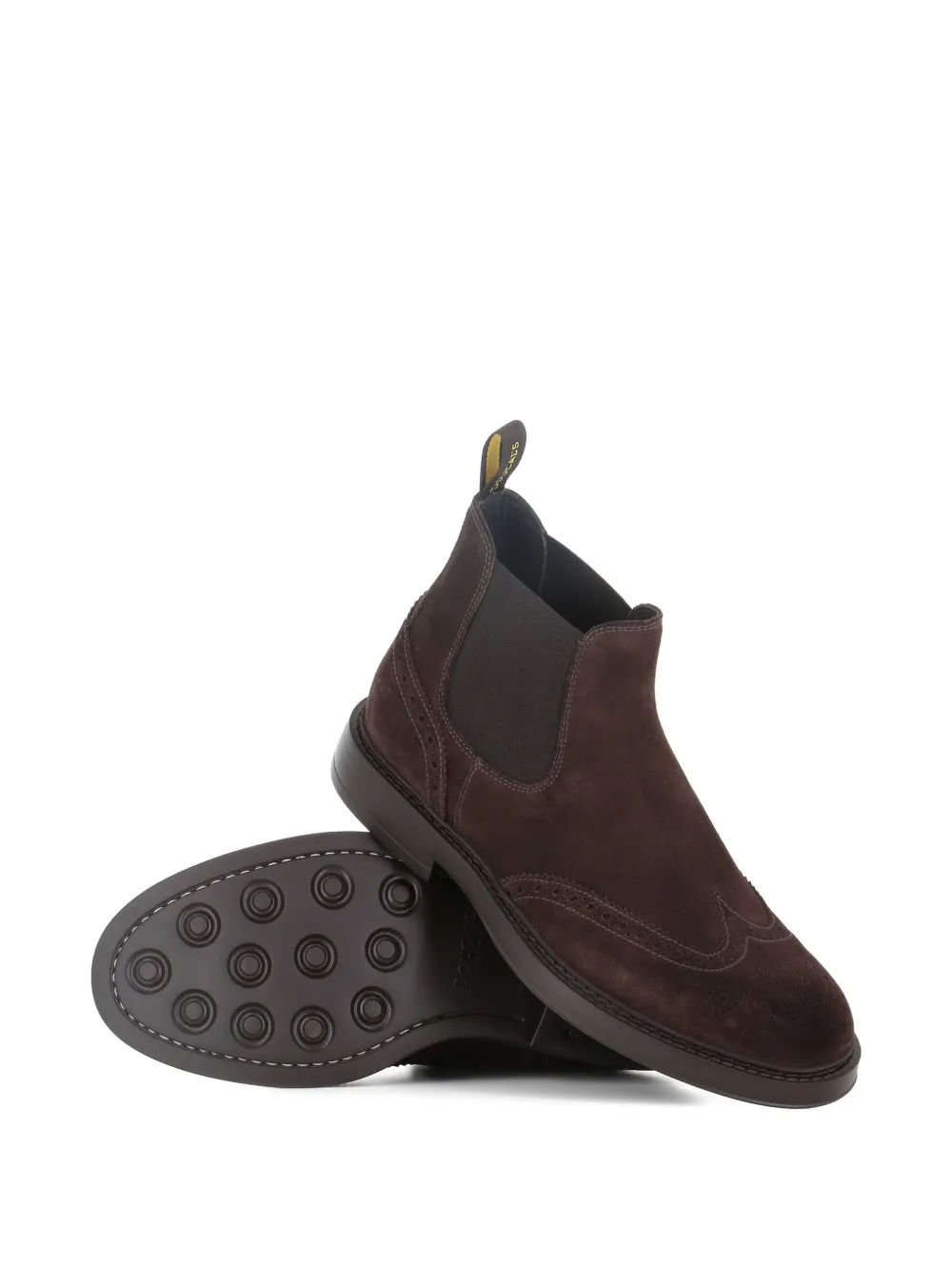 Doucal's Suède brogues Bruin