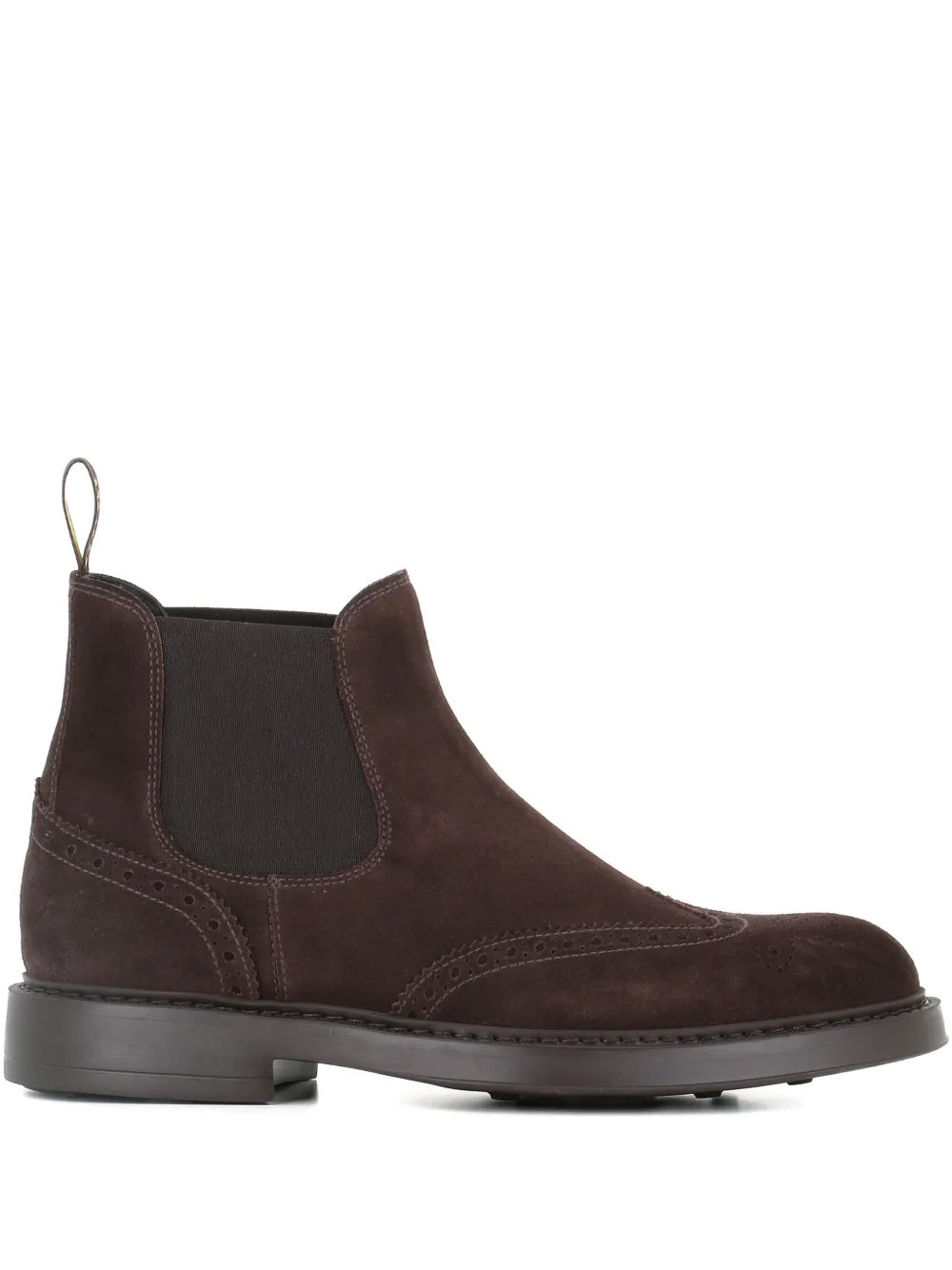 Doucal's suede brogue boots Bruin