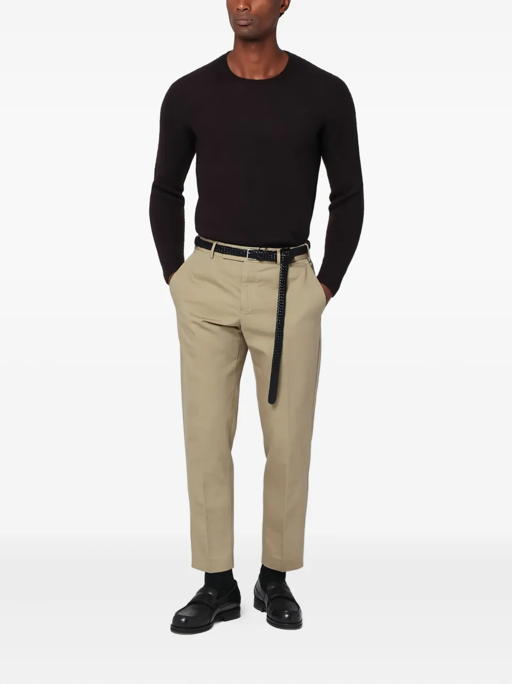 Drumohr crew-neck sweater - Zwart