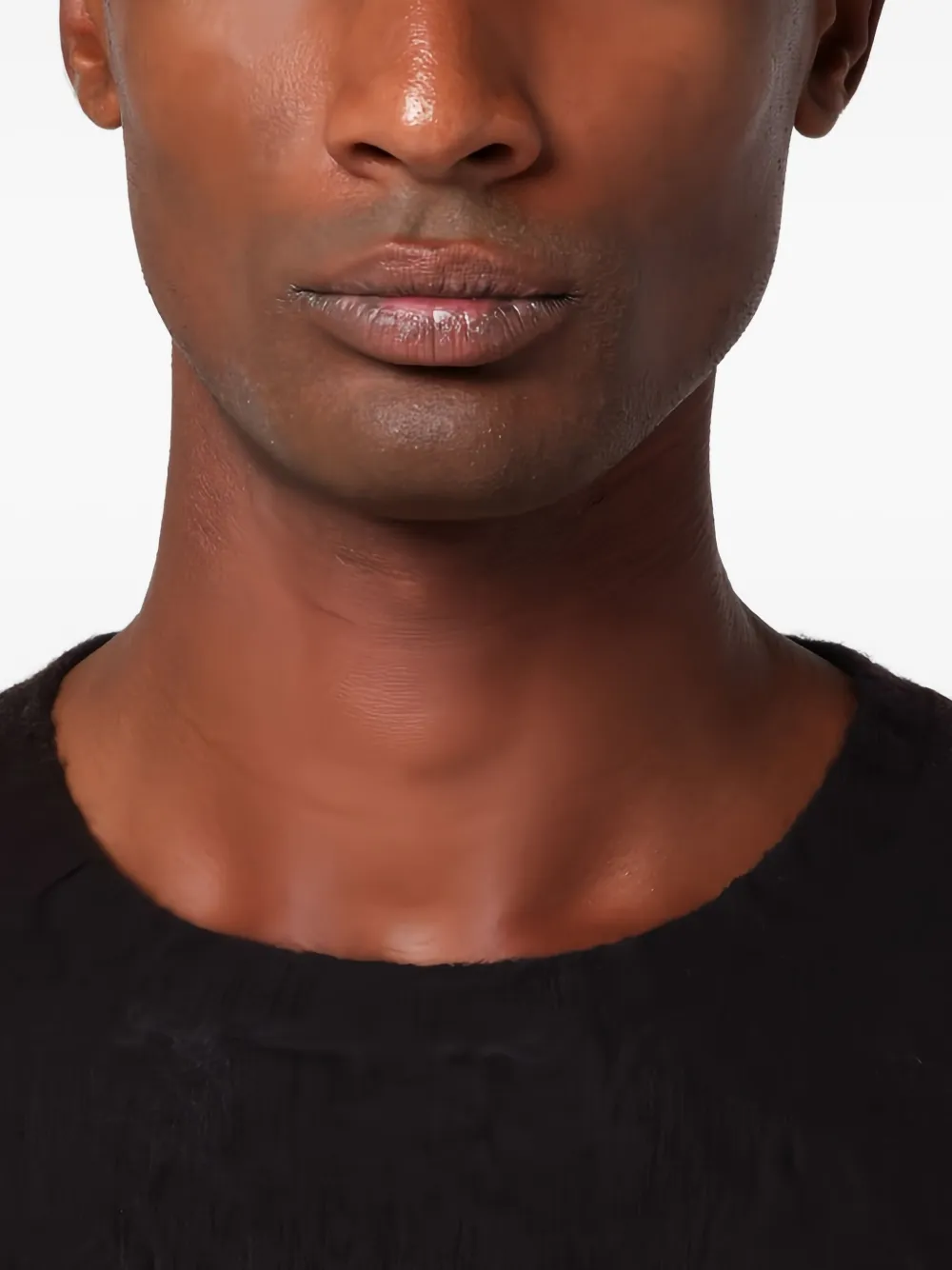 Drumohr Trui met ronde hals Zwart