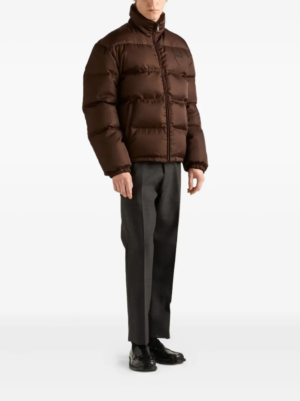 Prada Gefütterte Jacke mit Reißverschluss | Daunenjacken | Image 2