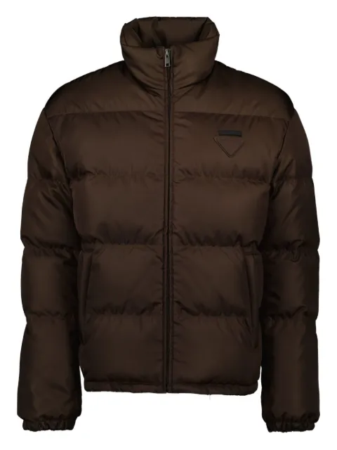 Prada zip puffer jacket