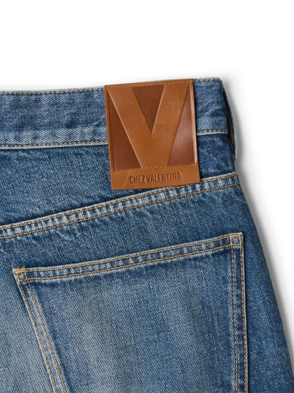 Valentino Garavani JEANS REGOLARE - MEDIUM BLUE DENIM - 30 - 558