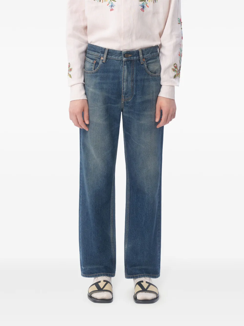 Valentino Jeans Regolare In Blue
