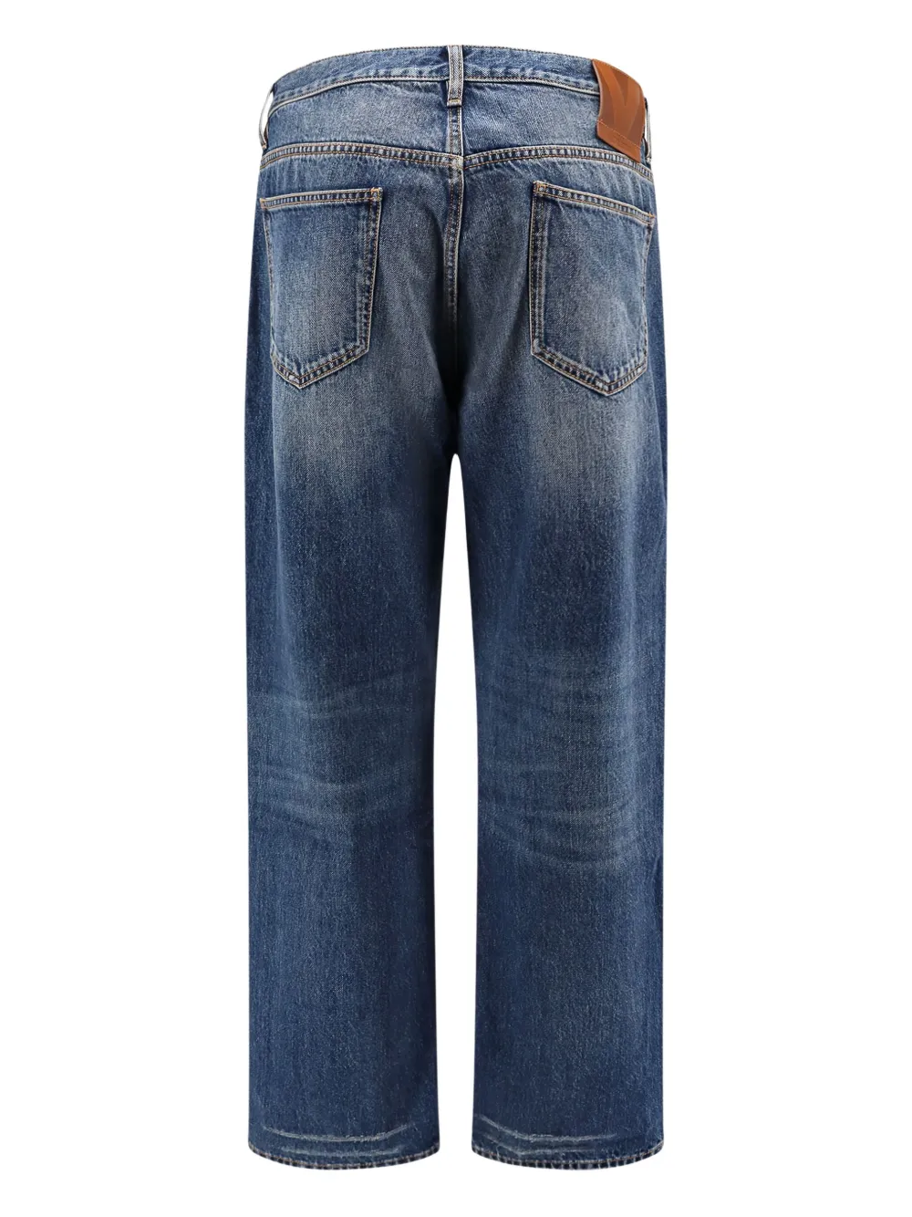 Valentino Garavani Jeans met logopatch Blauw