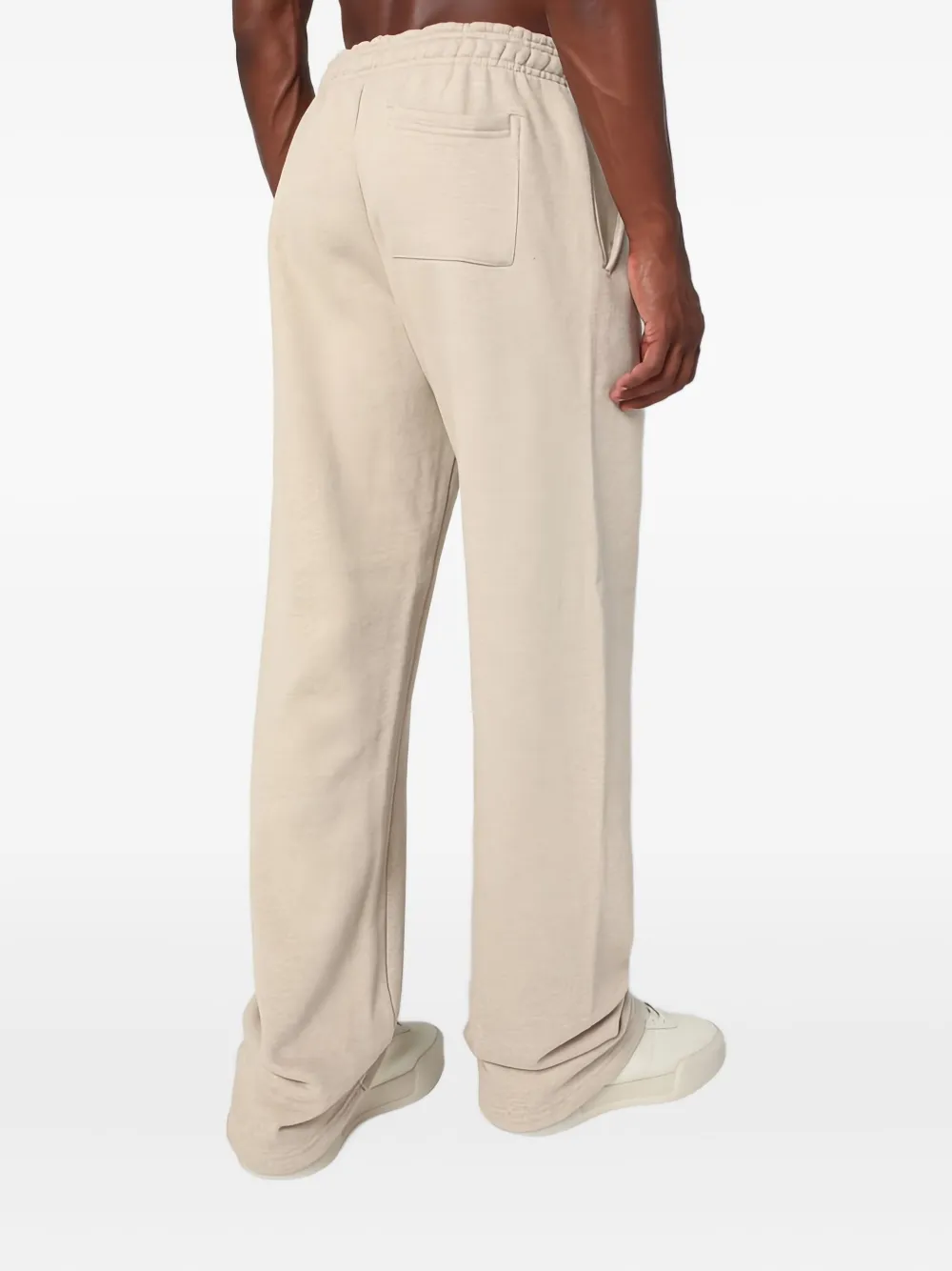 ENTIRE STUDIOS Katoenen trainingsbroek Beige