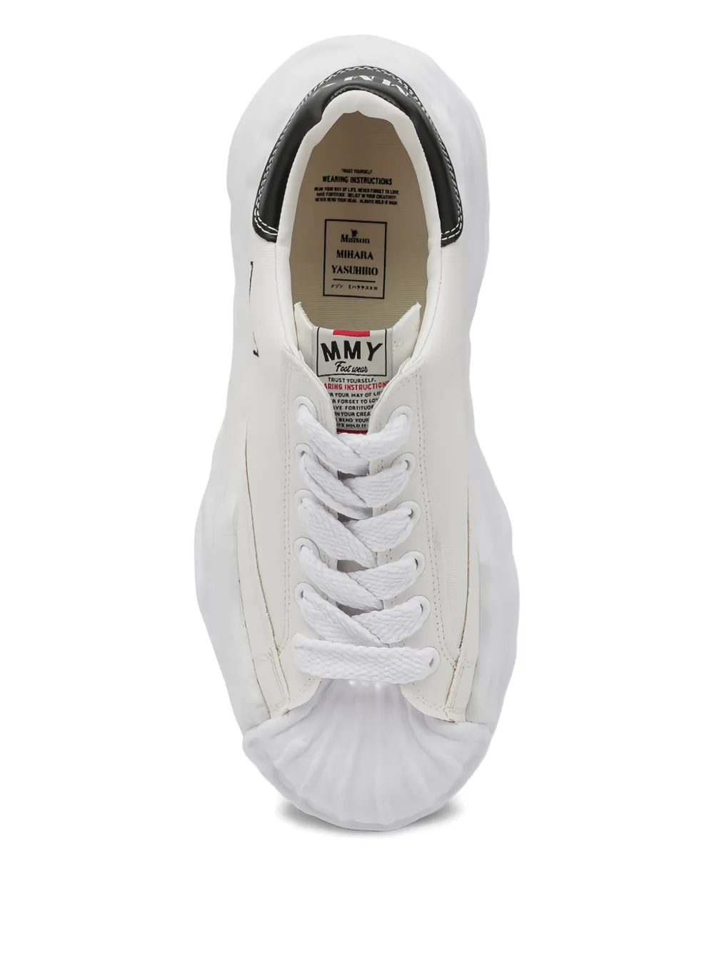 Maison MIHARA YASUHIRO Blakey MMY low-top sneakers Wit