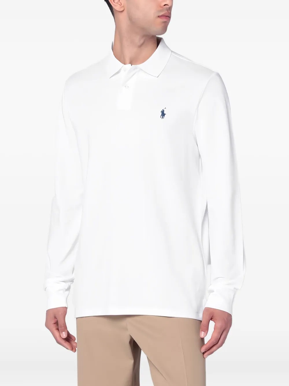 Polo Ralph Lauren Polo a maniche lunghe - Bianco