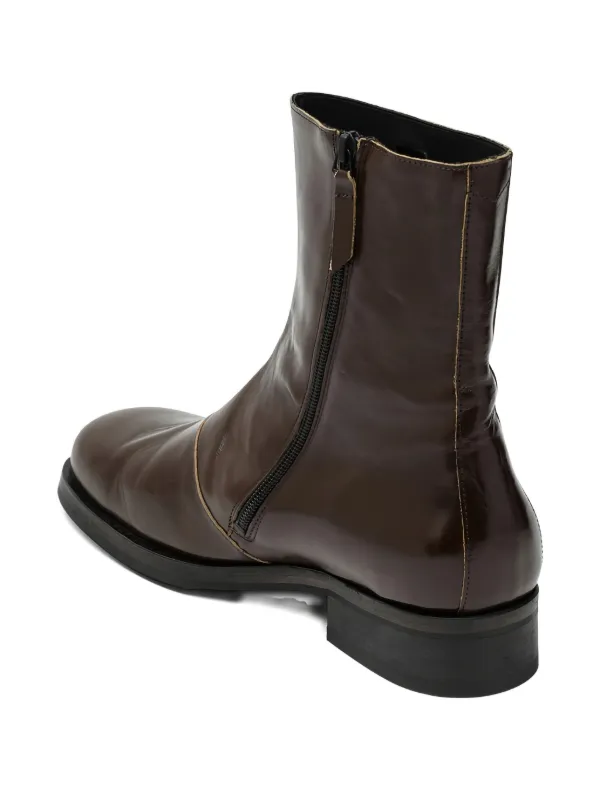 OUR LEGACY Camion レザーブーツ | ブラウン | FARFETCH JP