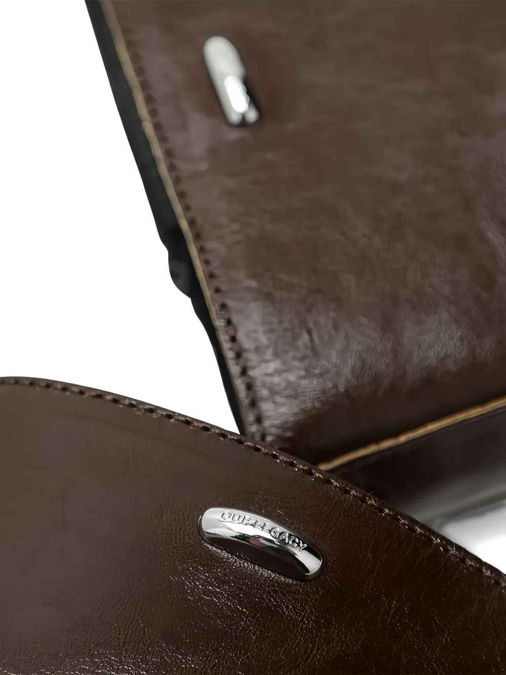 OUR LEGACY Camion leren laarzen met rits Bruin