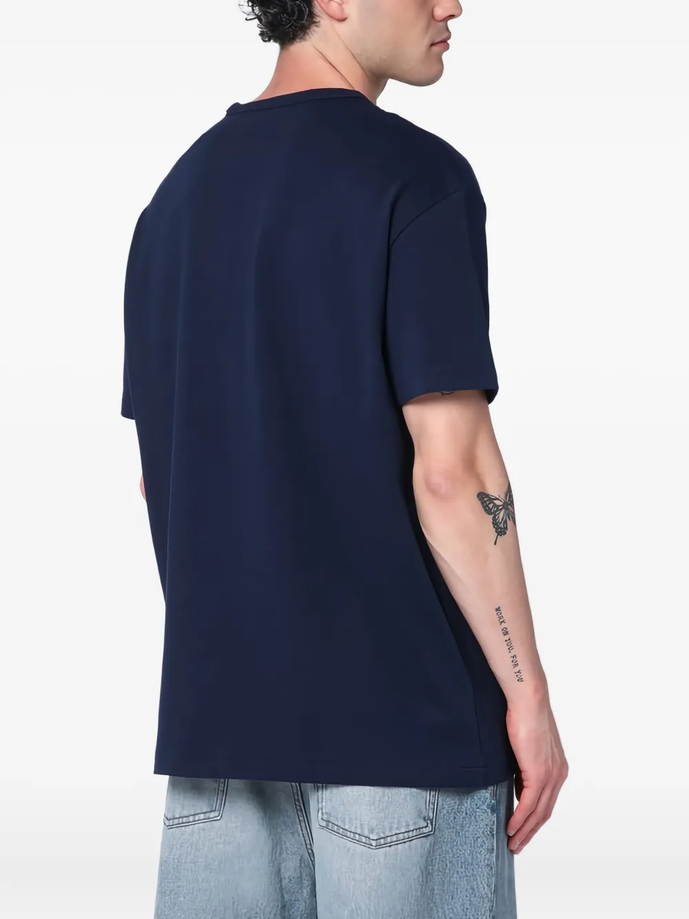 Polo Ralph Lauren Polo Pony-embroidered T-shirt In Blue
