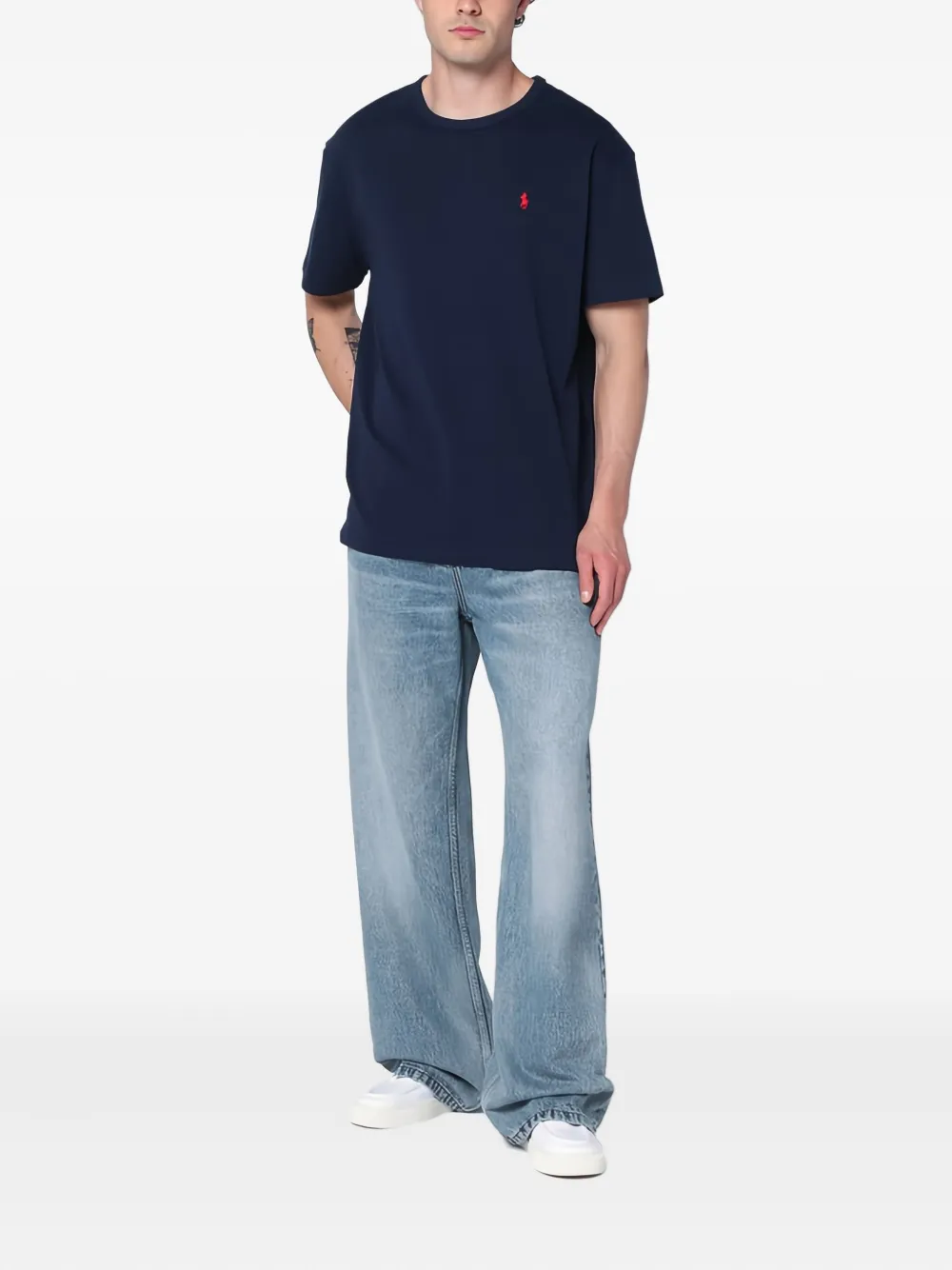 Polo Ralph Lauren T-shirt met borduurwerk - Blauw