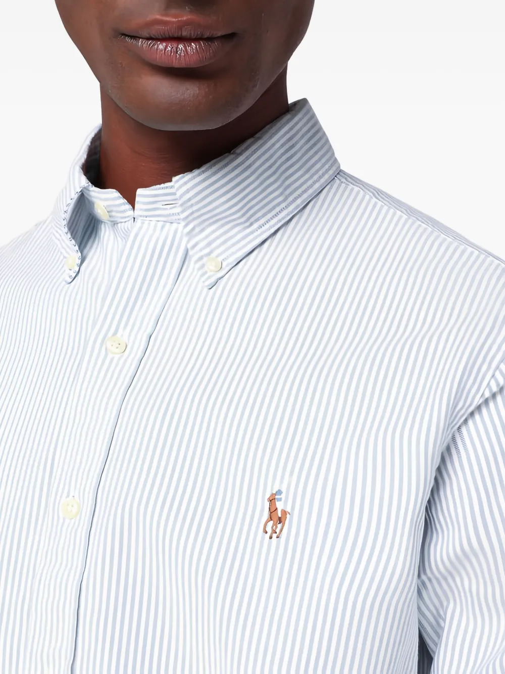 Polo Ralph Lauren Gestreept overhemd Wit