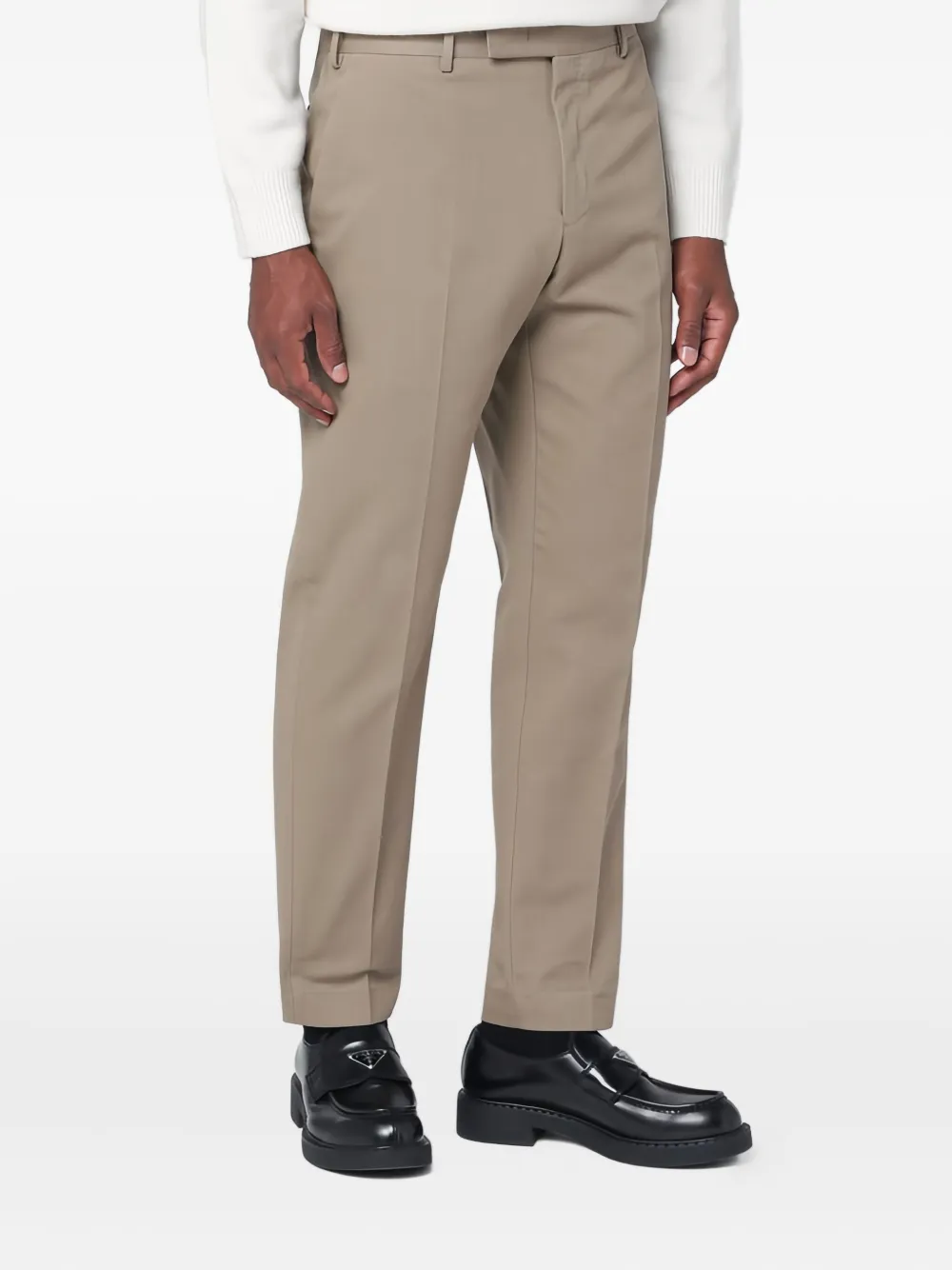 Pt Torino Rebel Welt-pockets Trousers In Neutral