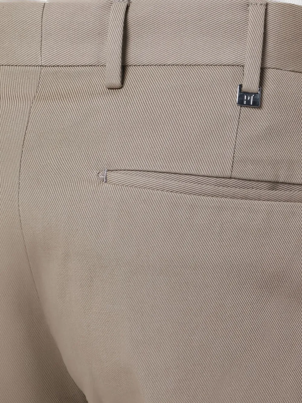 Pt Torino Rebel Welt-pockets Trousers In Neutral
