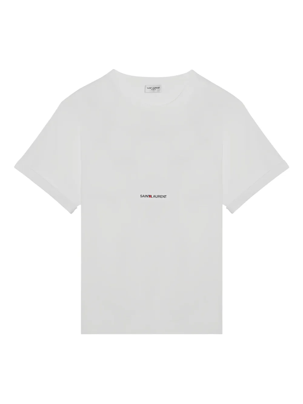 Saint Laurent short-sleeved crew-neck T-shirt | White | Image 1