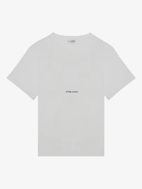 Saint Laurent short-sleeved crew-neck T-shirt