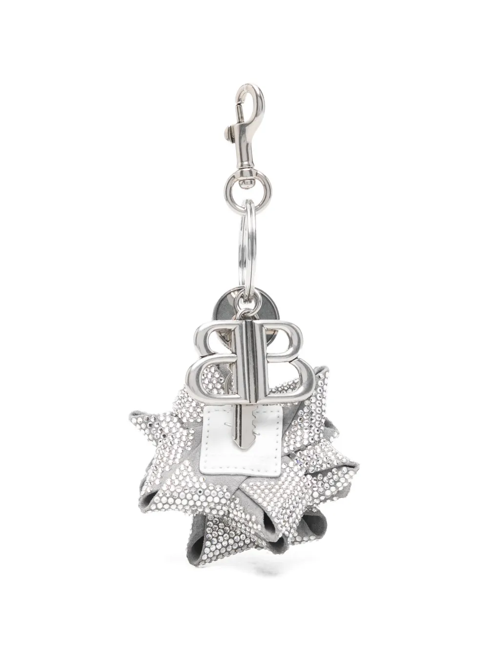 Balenciaga Sleutelhanger met strik Zilver