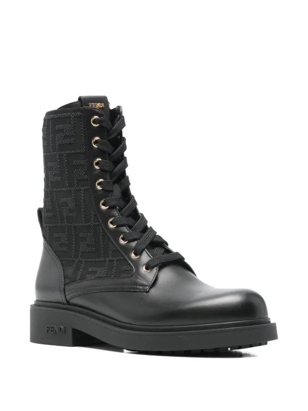 FENDI Filo アンクルブーツ | ブラック | FARFETCH JP