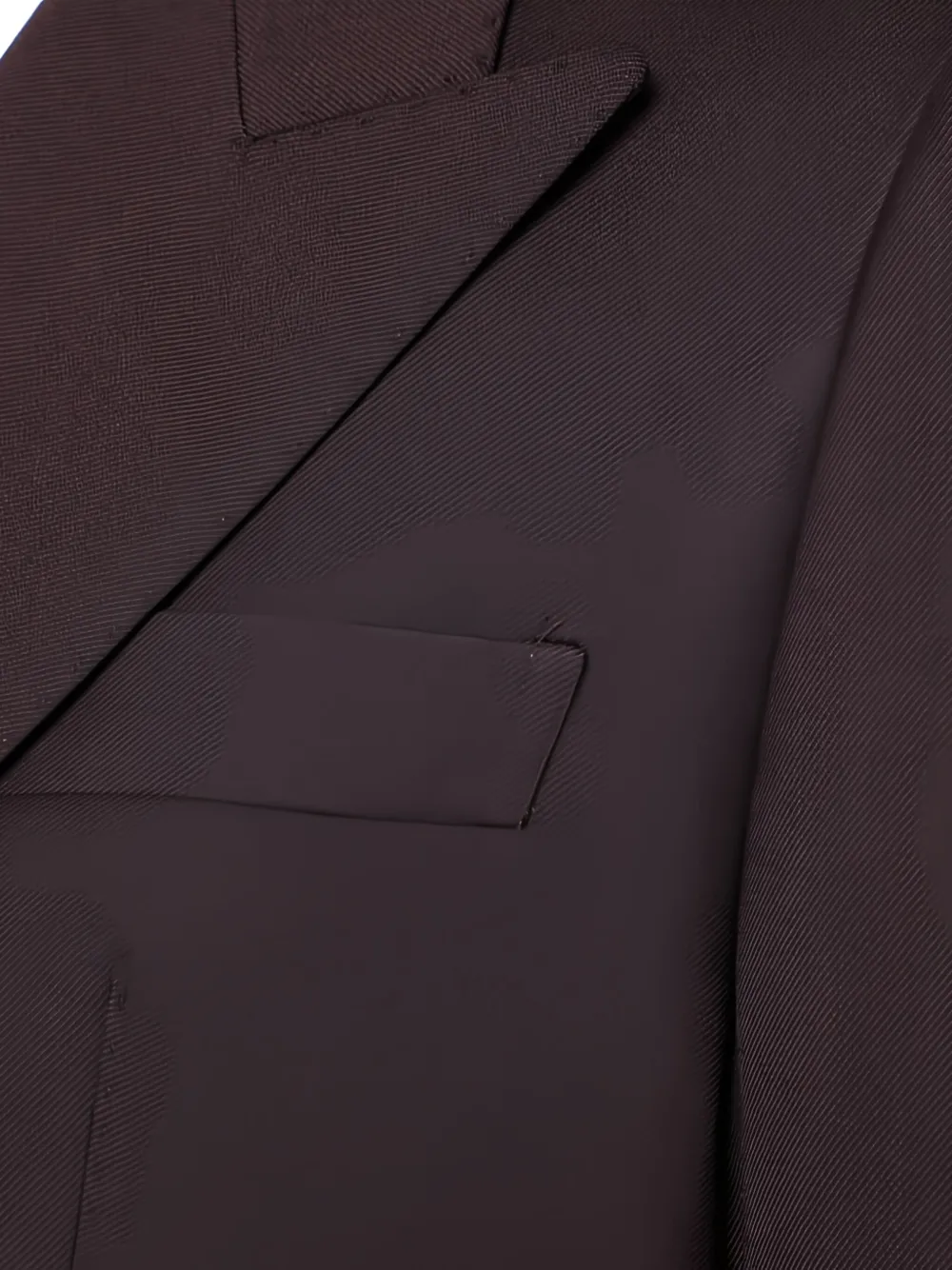 Tagliatore Wool Blend Double Breasted Jacket In Brown