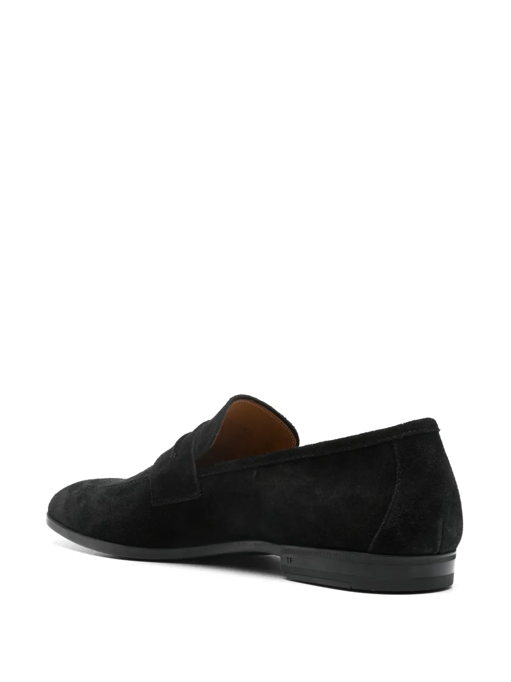 TOM FORD Suède loafers Zwart