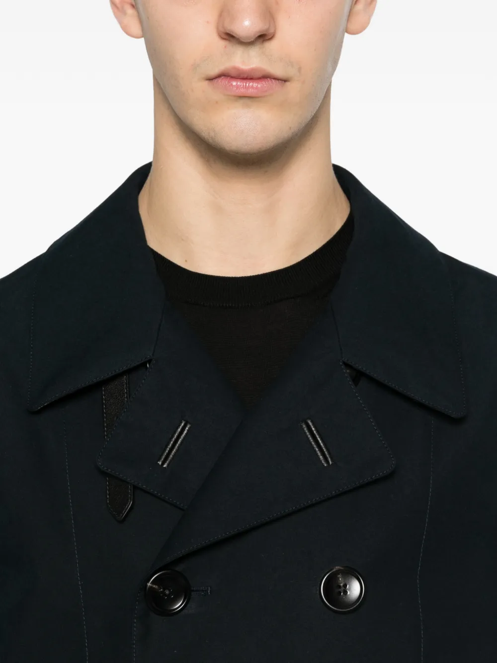 TOM FORD Sailorjas met dubbele rij knopen Blauw