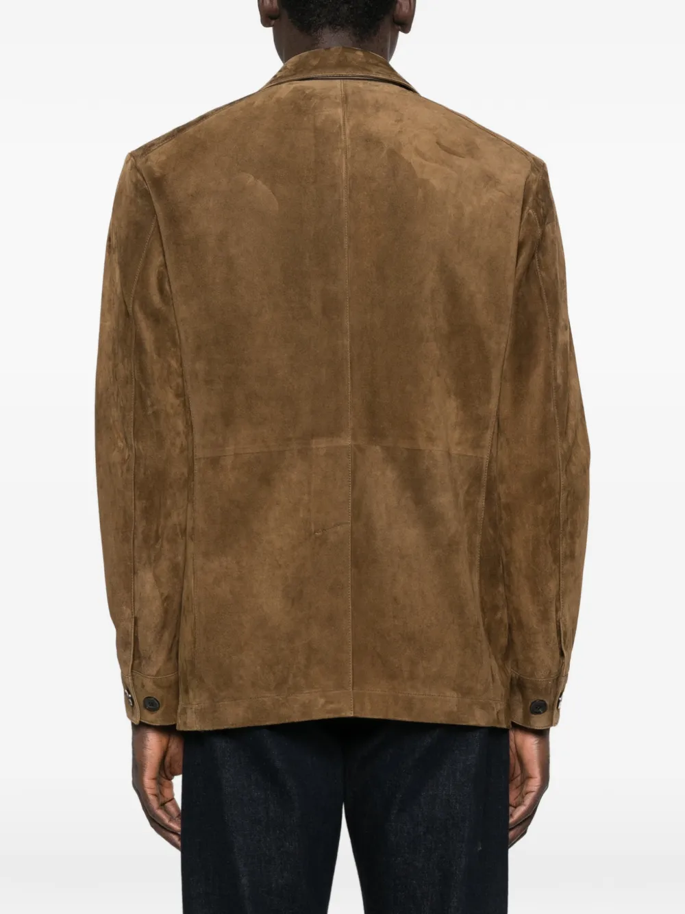TOM FORD Suède legerjack Bruin