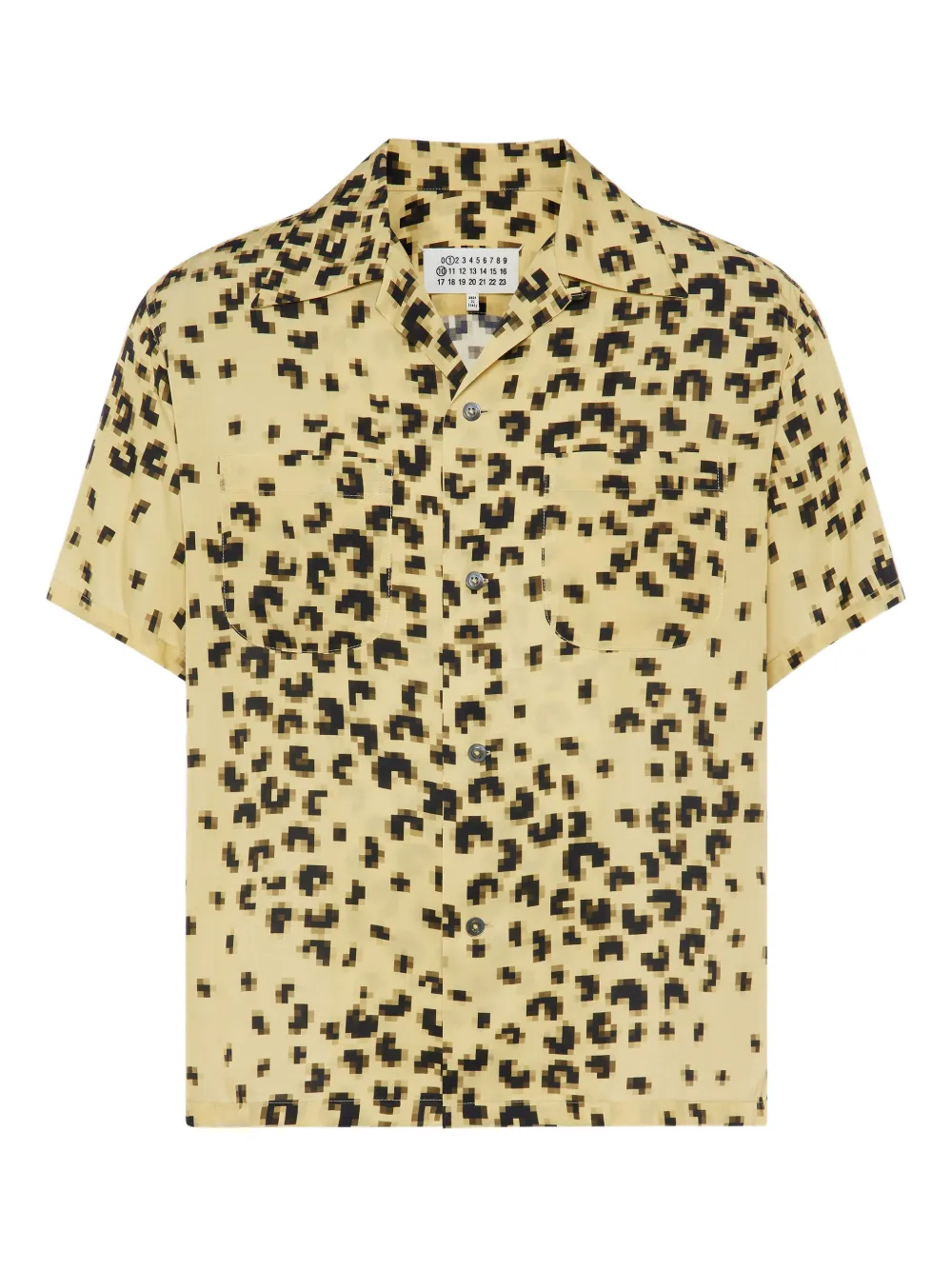 Maison Margiela Camicia a maniche corte - Giallo