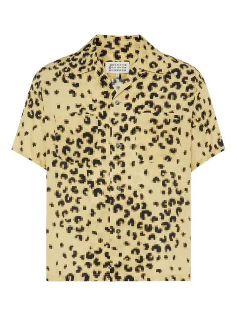 Maison Margiela short-sleeve patterned shirt