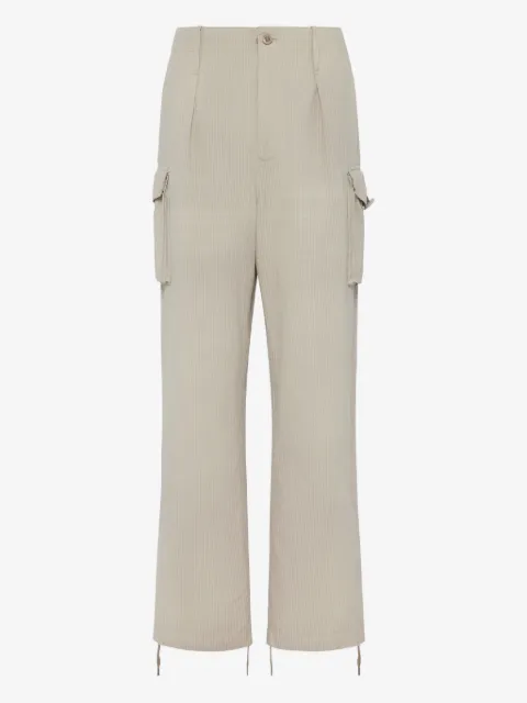 Maison Margiela pantalones cargo con bolsillos