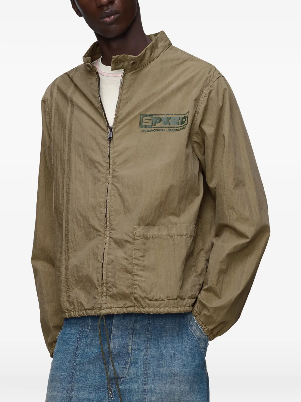  Maison Margiela Long-sleeves Jacket - Green 