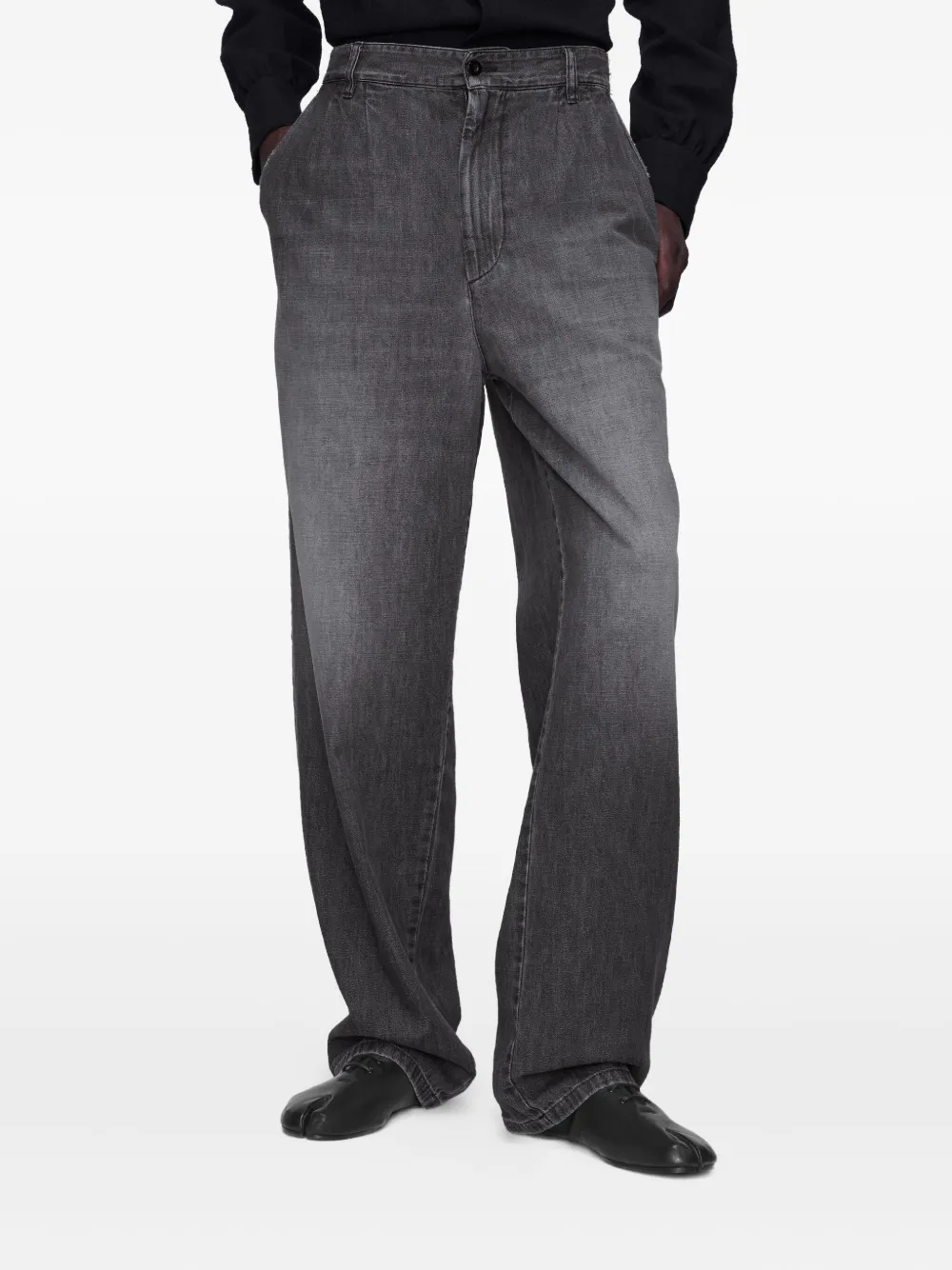 Maison Margiela Jeans met vervaagd-effect Grijs