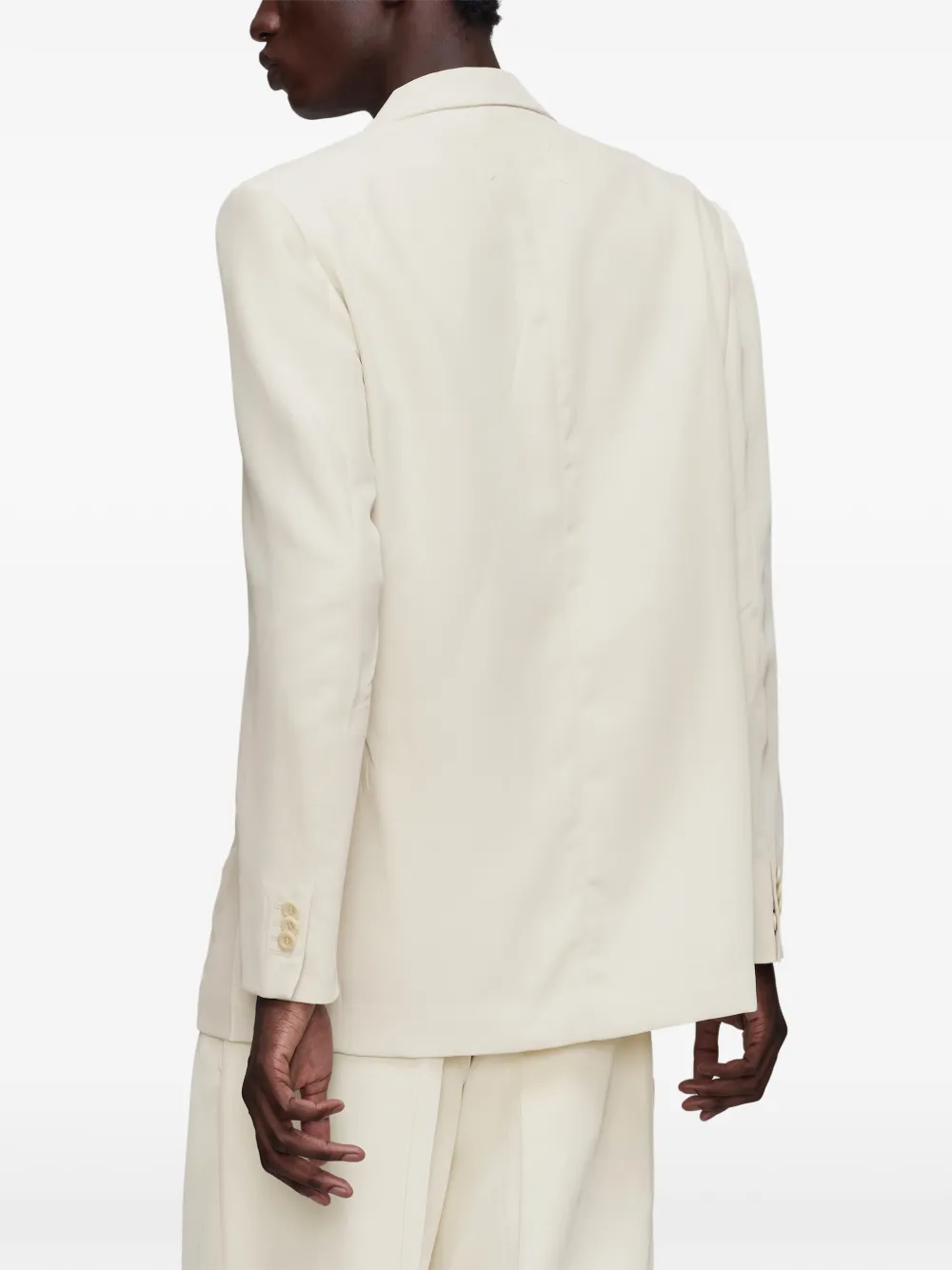 Maison Margiela Blazer met dubbele rij knopen Beige