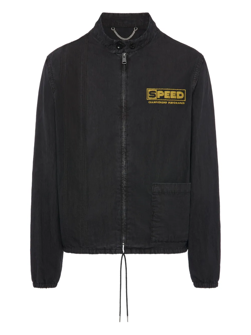 Maison Margiela Giacca sportiva con zip - Nero