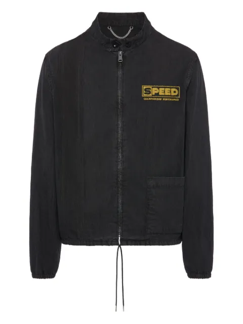 Maison Margiela chamarra deportiva con cierre