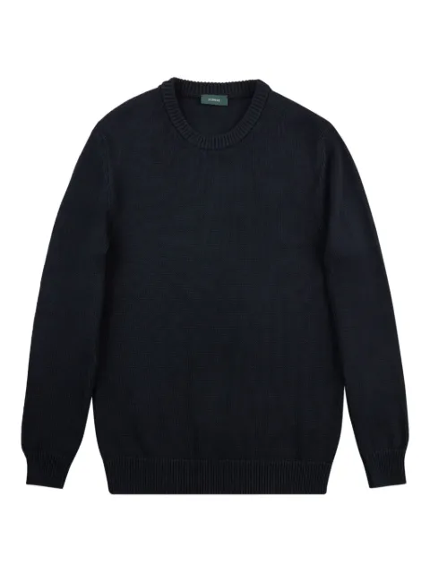 Zanone crew-neck cotton sweater