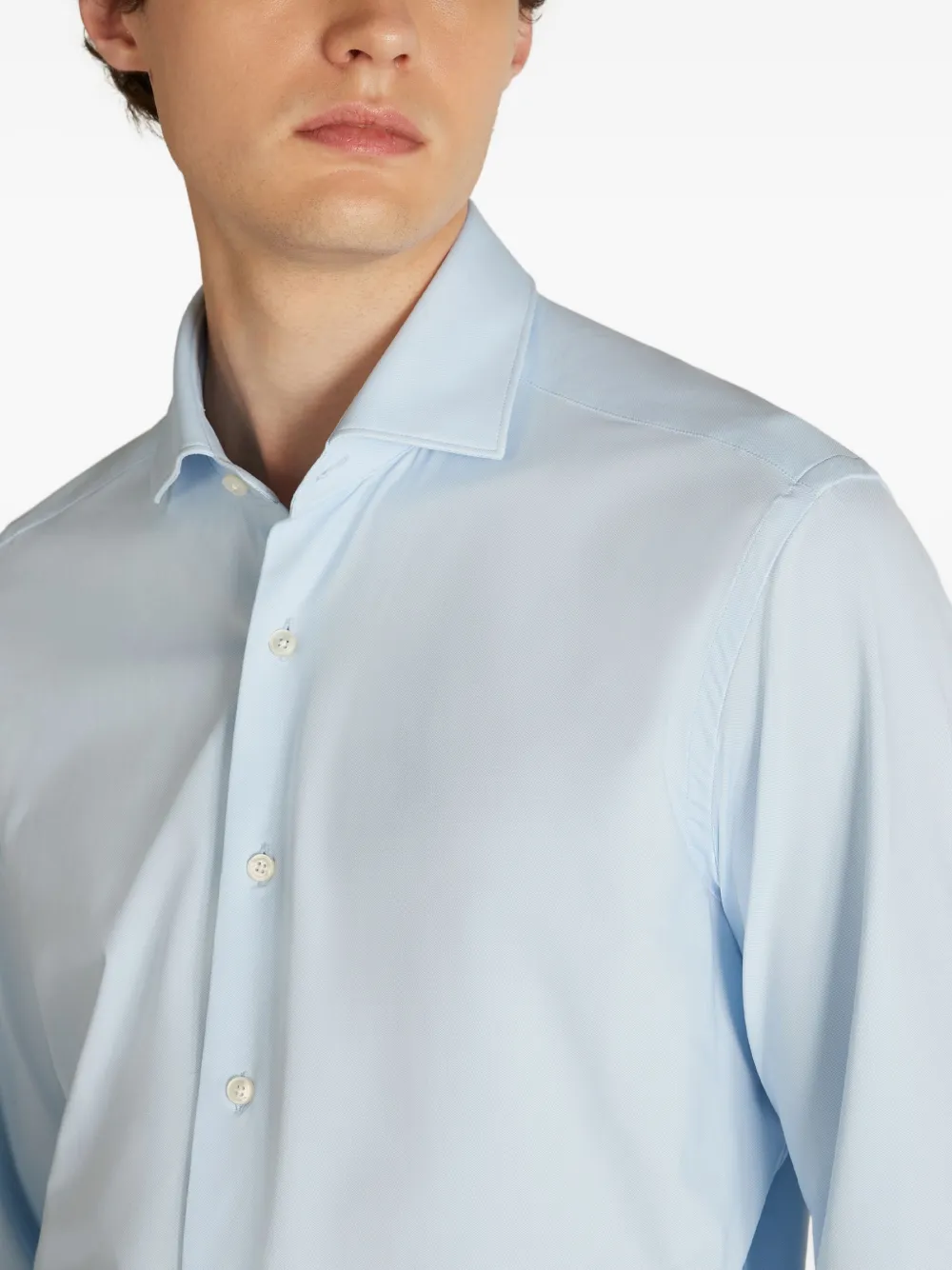 Glanshirt Buttoned Shirt In Blue