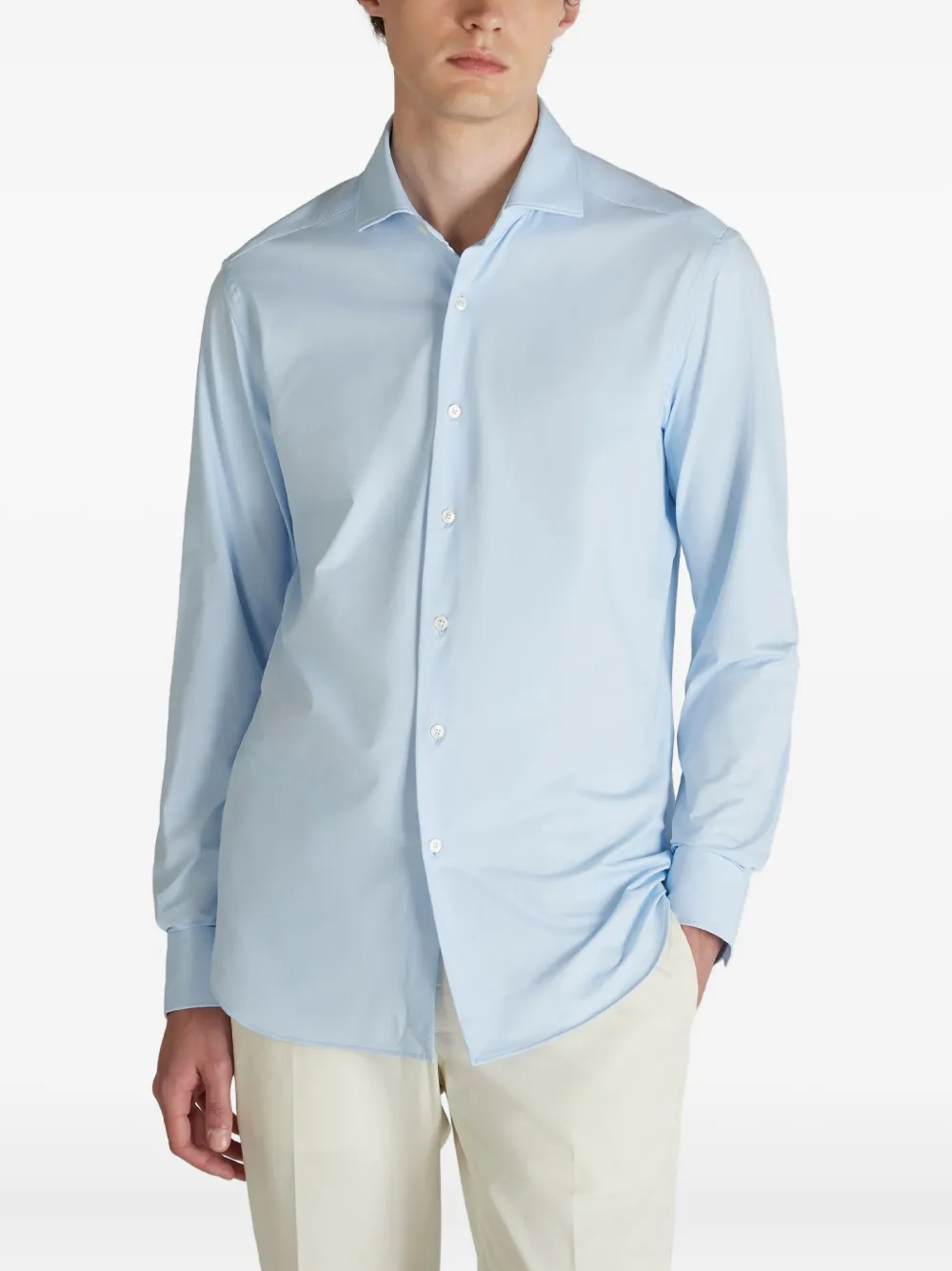 Glanshirt Buttoned Shirt In Blue