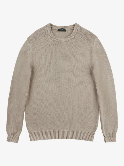Zanone crew-neck cotton sweater